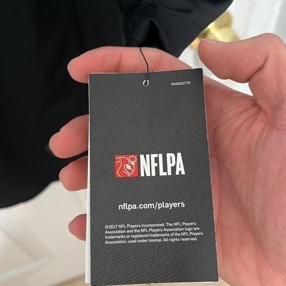 Men’s Brian Burns #53 Carolina Panthers Black Vapor Jersey - Picture 4 of 5